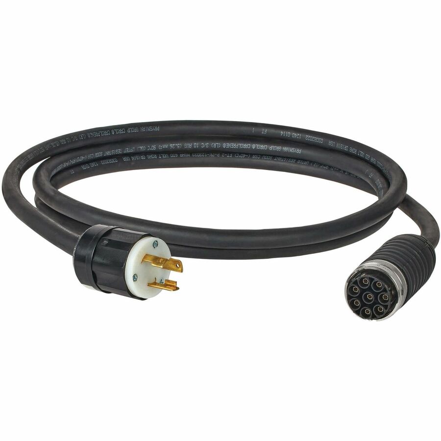 Eaton Power Cord for Select Eaton Universal Input PDUs - 5000VA 208V Single-Phase, L6-30P Input, 30A, 10 ft. (3.05 m) CBL350-10