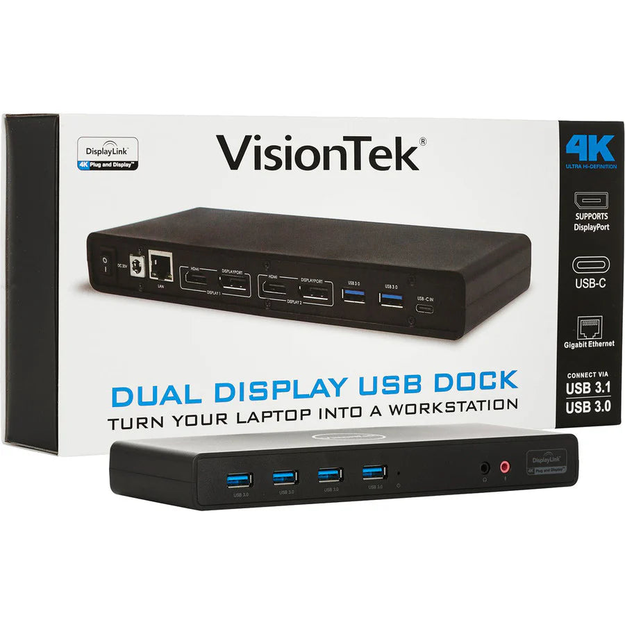 VT4000 Dual 4K USB Dock 901005