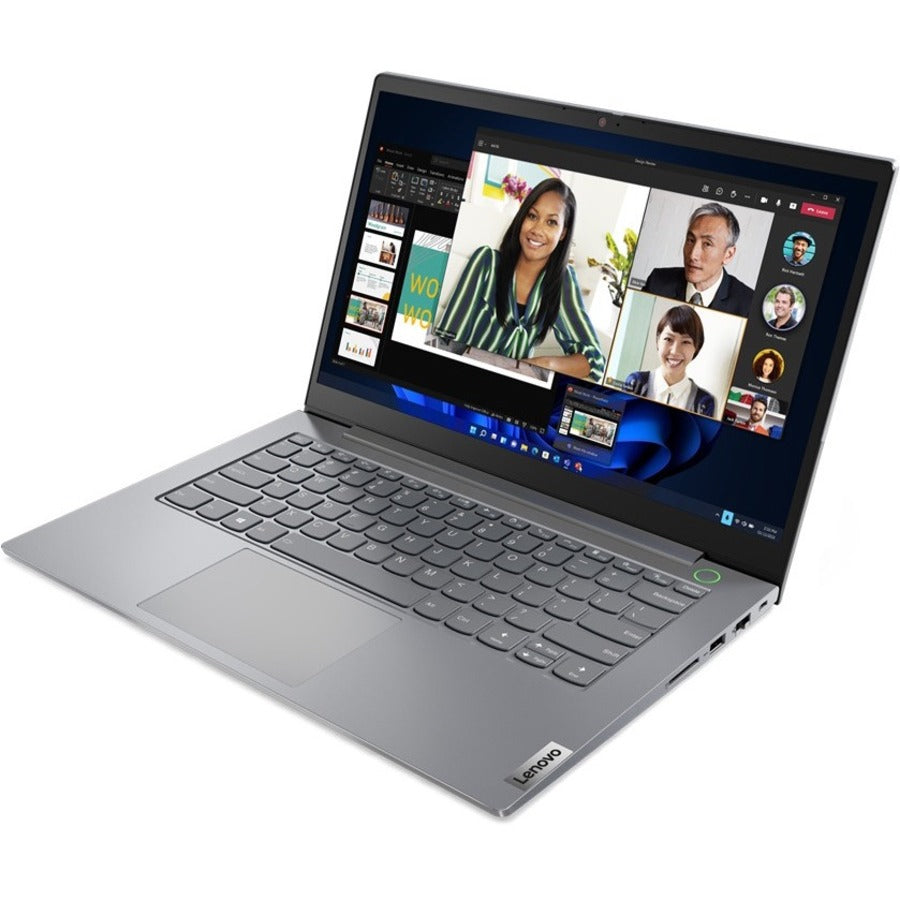 Lenovo ThinkBook 14 G4 IAP 21DH000RUS 14" Notebook - Full HD - 1920 x 1080 - Intel Core i5 12th Gen i5-1235U Deca-core (10 Core) 1.30 GHz - 8 GB Total RAM - 8 GB On-board Memory - 256 GB SSD - Mineral Gray 21DH000RUS