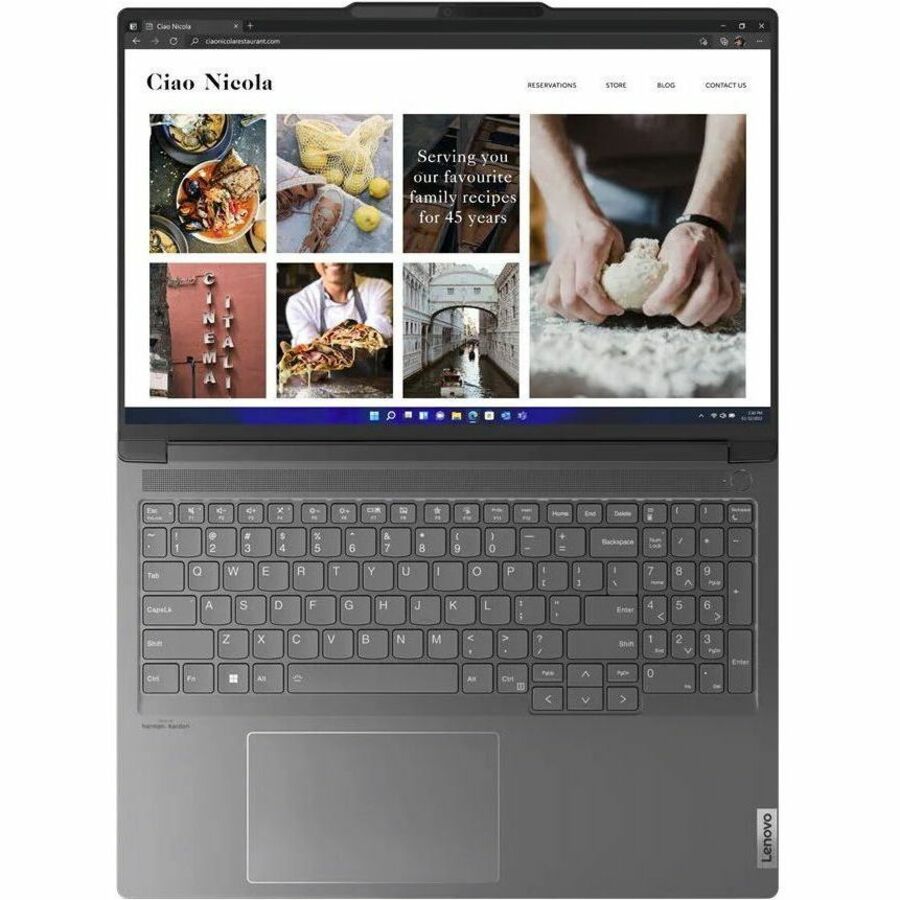 Lenovo ThinkBook 16p G4 IRH 21J8002RUS 16" Notebook - WQXGA - 2560 x 1600 - Intel Core i7 13th Gen i7-13700H Tetradeca-core (14 Core) 2.40 GHz - 16 GB Total RAM - 512 GB SSD - Storm Gray 21J8002RUS