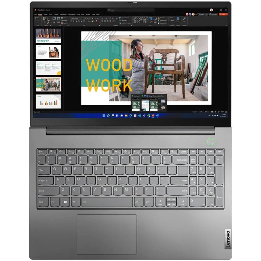 Lenovo ThinkBook 21DJ0061US 15.6" Touchscreen Notebook - Full HD - 1920 x 1080 - Intel Core i5 12th Gen i5-1240P - 16 GB Total RAM - 512 GB SSD 21DJ0061US