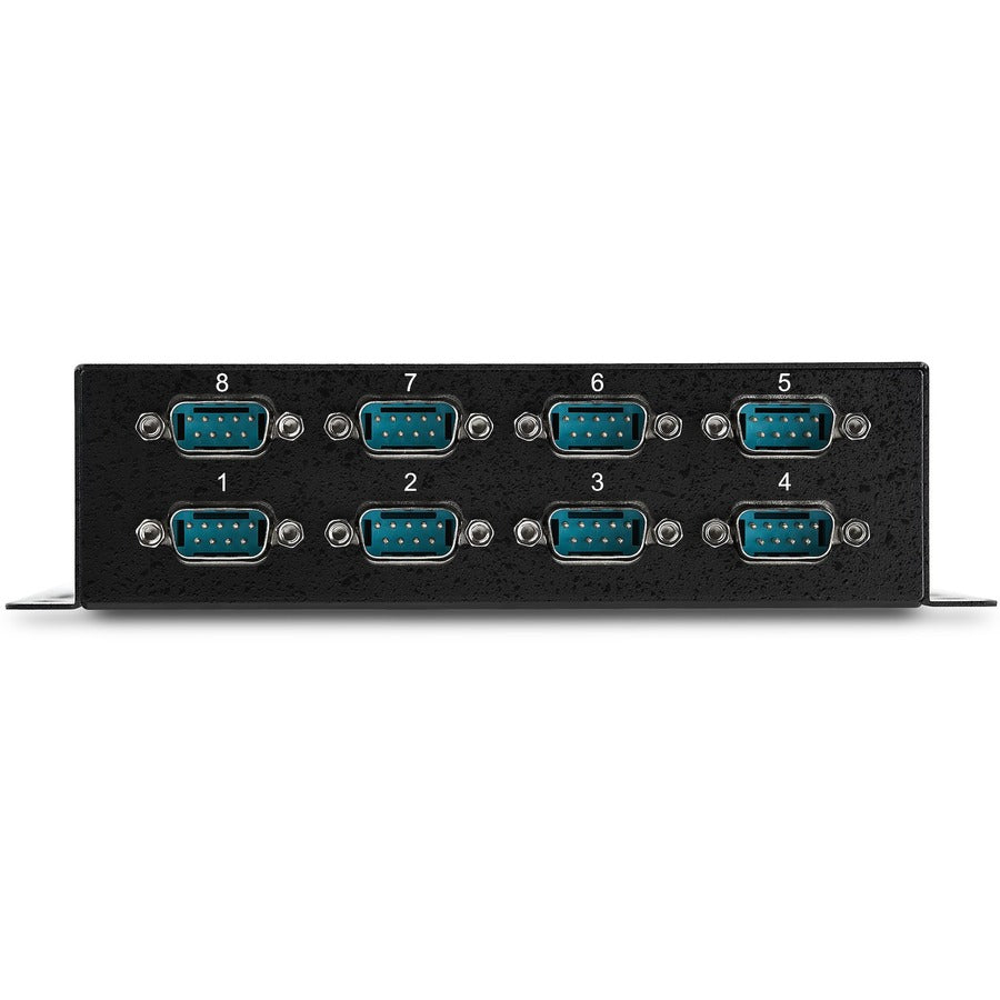 StarTech.com USB to Serial Adapter Hub â€" 8 Port â€" Industrial â€" Wall Mount â€" Din Rail â€" COM Port Retention â€" FTDI USB to RS232 ICUSB2328I