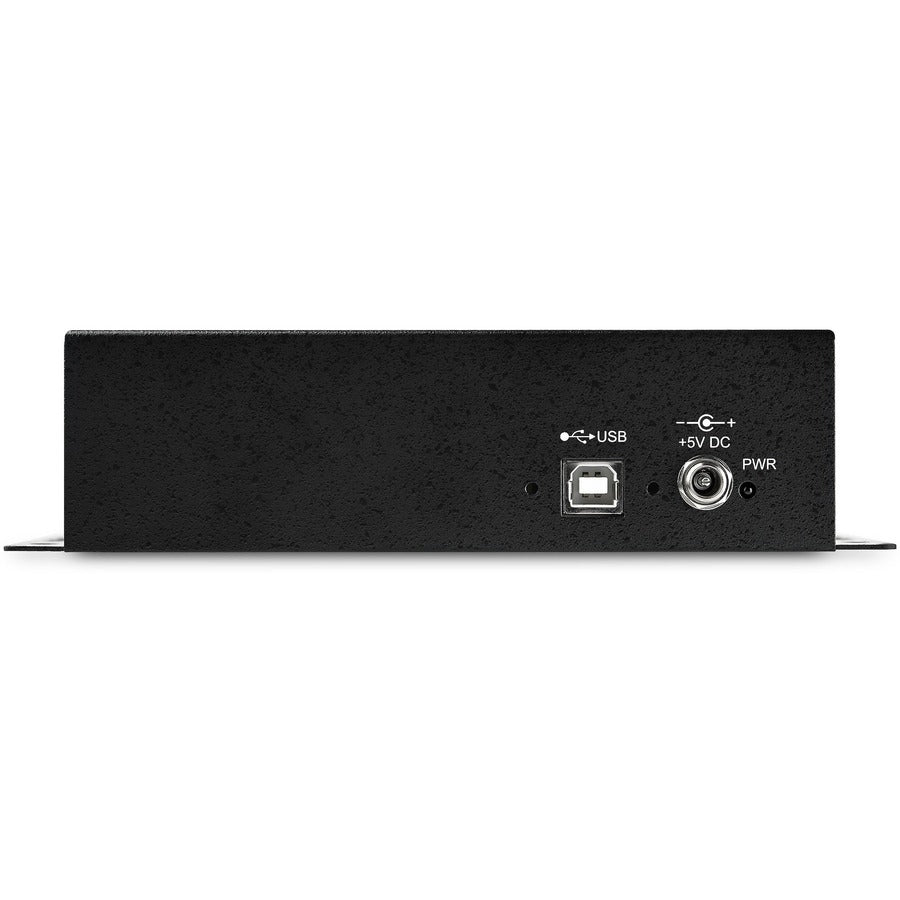 StarTech.com USB to Serial Adapter Hub â€" 8 Port â€" Industrial â€" Wall Mount â€" Din Rail â€" COM Port Retention â€" FTDI USB to RS232 ICUSB2328I