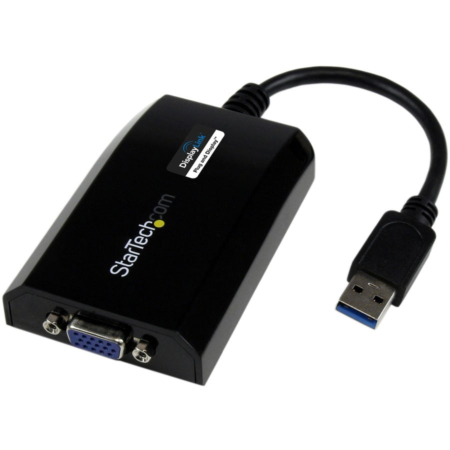 StarTech.com USB 3.0 to VGA External Video Card Multi Monitor Adapter for Mac® and PC - 1920x1200 / 1080p USB32VGAPRO
