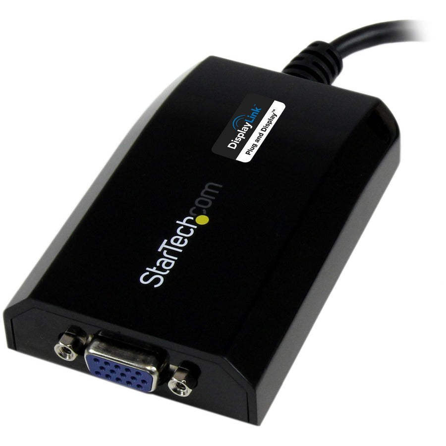 StarTech.com USB 3.0 to VGA External Video Card Multi Monitor Adapter for Mac® and PC - 1920x1200 / 1080p USB32VGAPRO