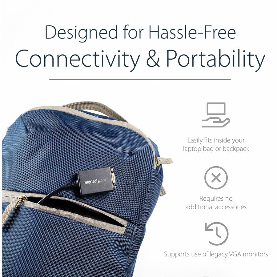 StarTech.com DisplayPort to VGA Video Adapter Converter DP2VGA2