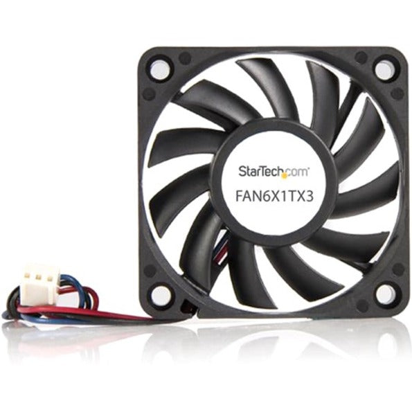 StarTech.com Replacement 60mm Ball Bearing CPU Case Fan - TX3 Connector - System fan kit - 60 mm FAN6X1TX3