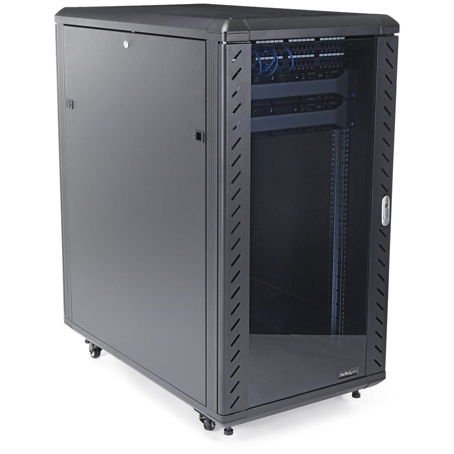 StarTech.com 22U 36in Knock-Down Server Rack Cabinet with Caster RK2236BKF