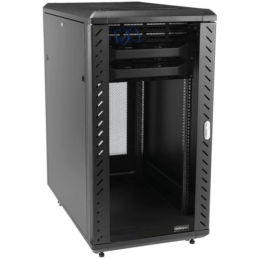 StarTech.com 22U 36in Knock-Down Server Rack Cabinet with Caster RK2236BKF