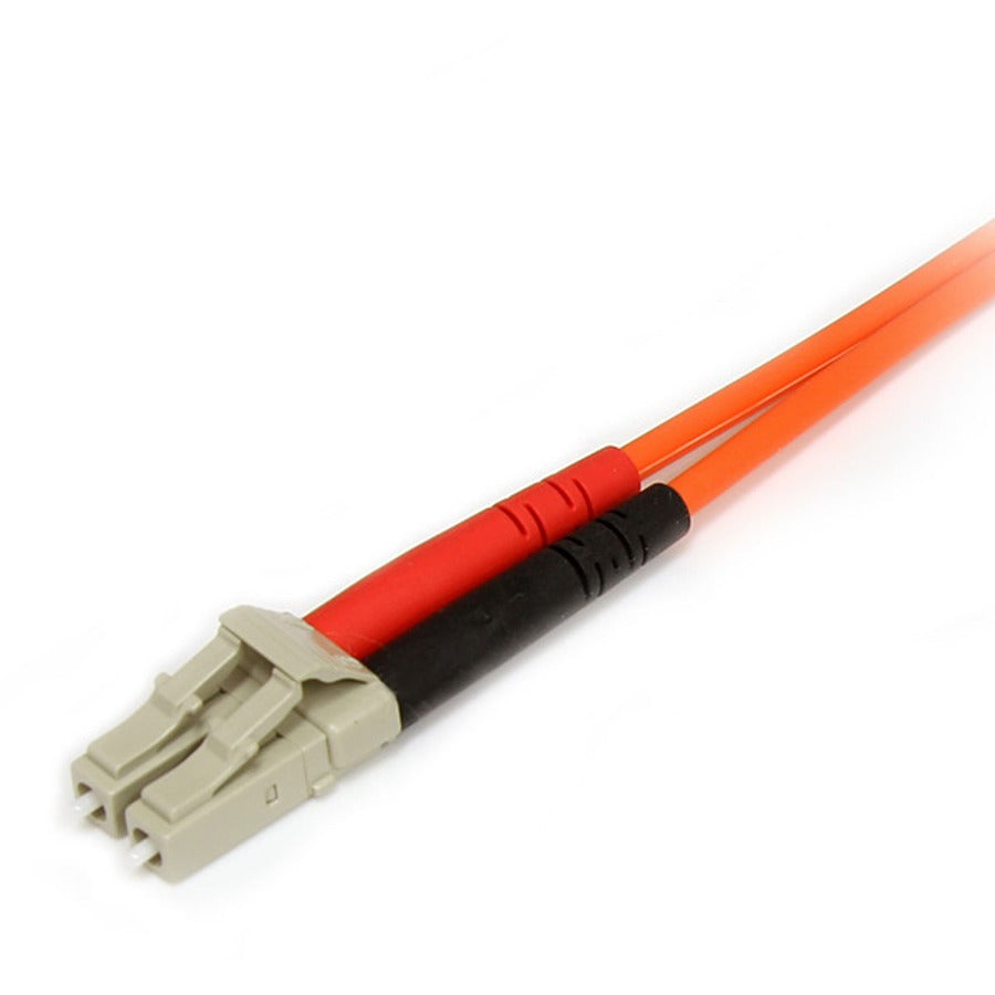 StarTech.com 2m Fiber Optic Cable - Multimode Duplex 62.5/125 - LSZH - LC/SC - OM1 - LC to SC Fiber Patch Cable FIBLCSC2