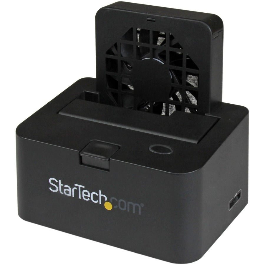 StarTech.com External docking station for 2.5in or 3.5in SATA III hard drives â€" eSATA or USB 3.0 with UASP SDOCKU33EF