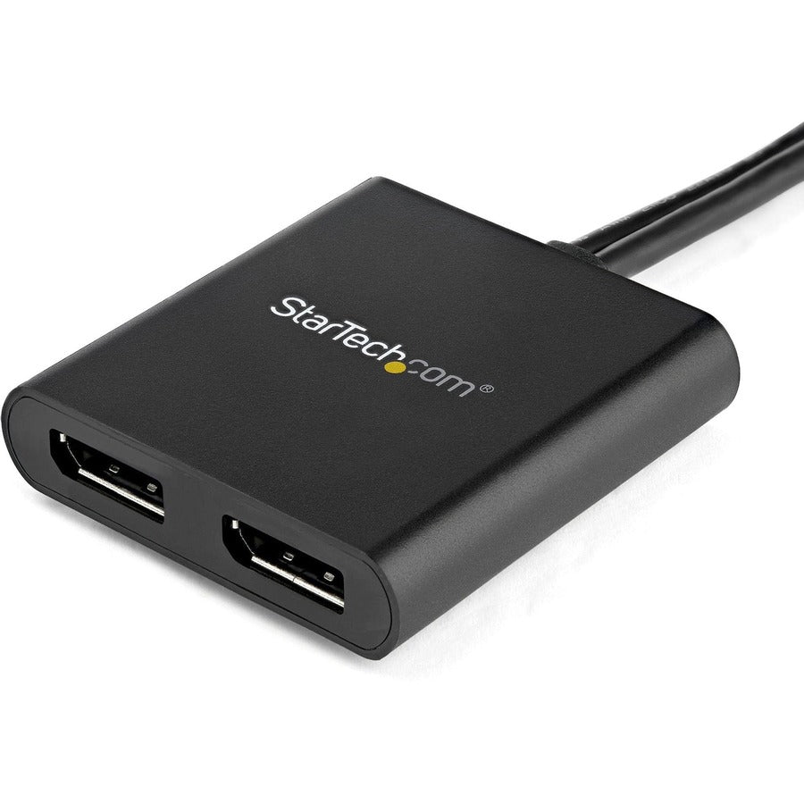 StarTech.com Dual-Monitor DisplayPort 1.2 Splitter, DisplayPort to 2x DP Multi-Monitor Adapter, Dual 4K 30Hz Computer MST Hub, Windows MSTDP122DP