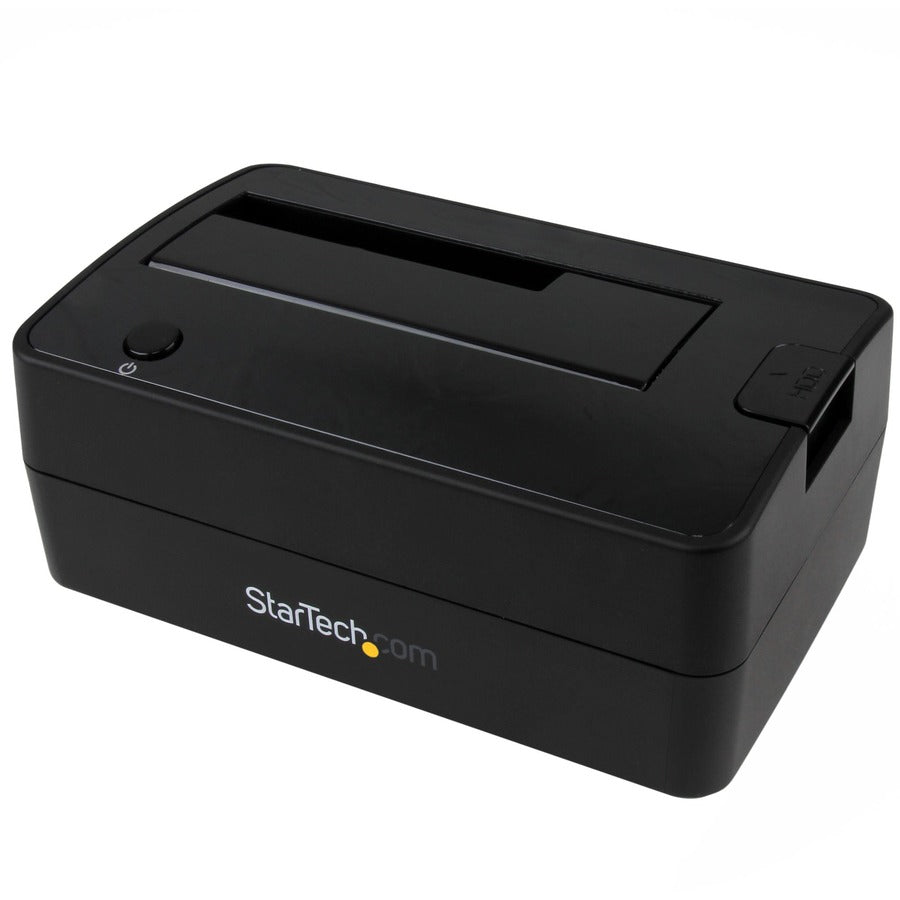 StarTech.com Single Bay USB 3.1 to SATA Hard Drive Docking Station, USB 3.1 (10 Gbps) Hard Drive Dock, External 2.5/3.5" SATA HDD/SSD Dock SDOCKU313