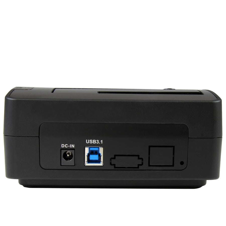 StarTech.com Single Bay USB 3.1 to SATA Hard Drive Docking Station, USB 3.1 (10 Gbps) Hard Drive Dock, External 2.5/3.5" SATA HDD/SSD Dock SDOCKU313