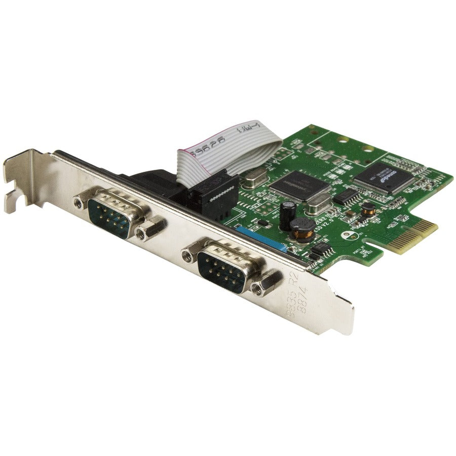 StarTech.com PCI Express Serial Card â€" 2 port â€" Dual Channel 16C1050 UART â€" Serial Port PCIe Card â€" Serial Expansion Card PEX2S1050