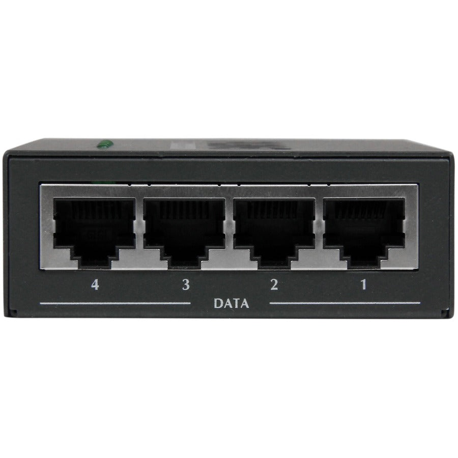 StarTech.com 4 Port Gigabit Midspan - PoE+ Injector - 802.3at and 802.3af POEINJ4G