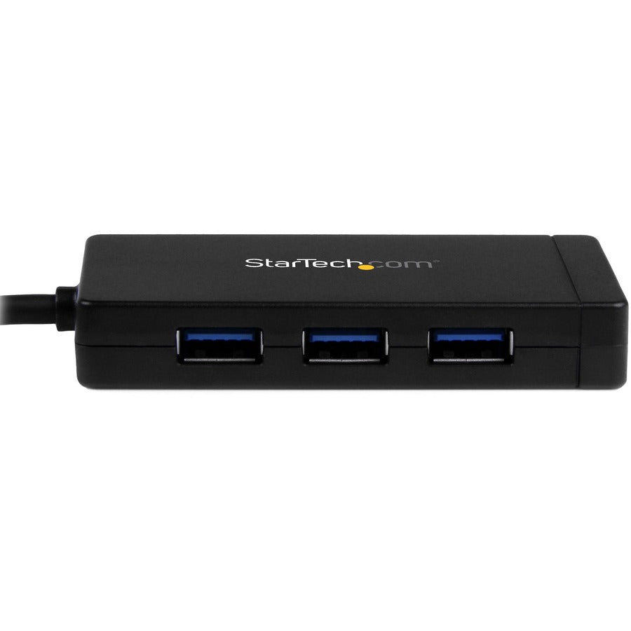 StarTech.com USB-C to Ethernet Adapter â€" Gigabit â€" 3 Port USB C to USB Hub and Power Adapter â€" Thunderbolt 3 Compatible HB30C3A1GE