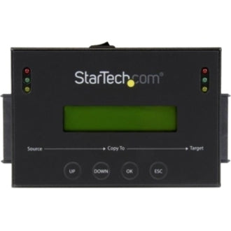 StarTech.com 1:1 Standalone Hard Drive Duplicator with Disk Image Library Manager for Backup & Restore, HDD/SSD Cloner SATDUP11IMG