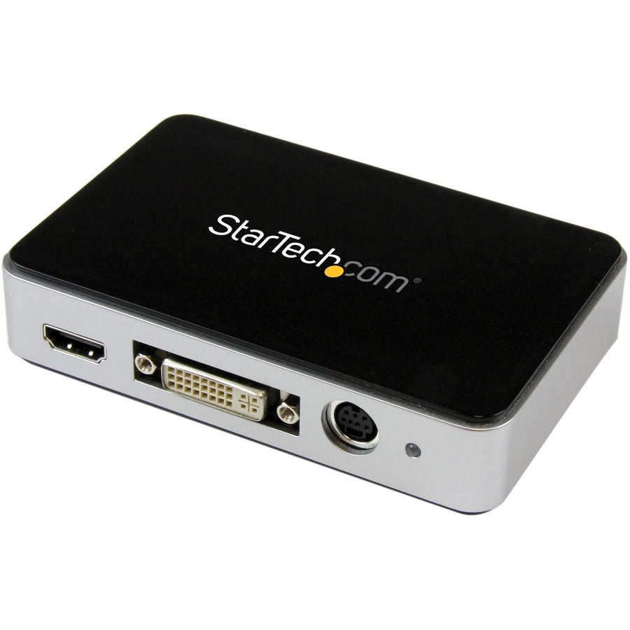 StarTech.com USB 3.0 Video Capture Device - HDMI / DVI / VGA / Component HD Video Recorder - 1080p 60fps USB3HDCAP