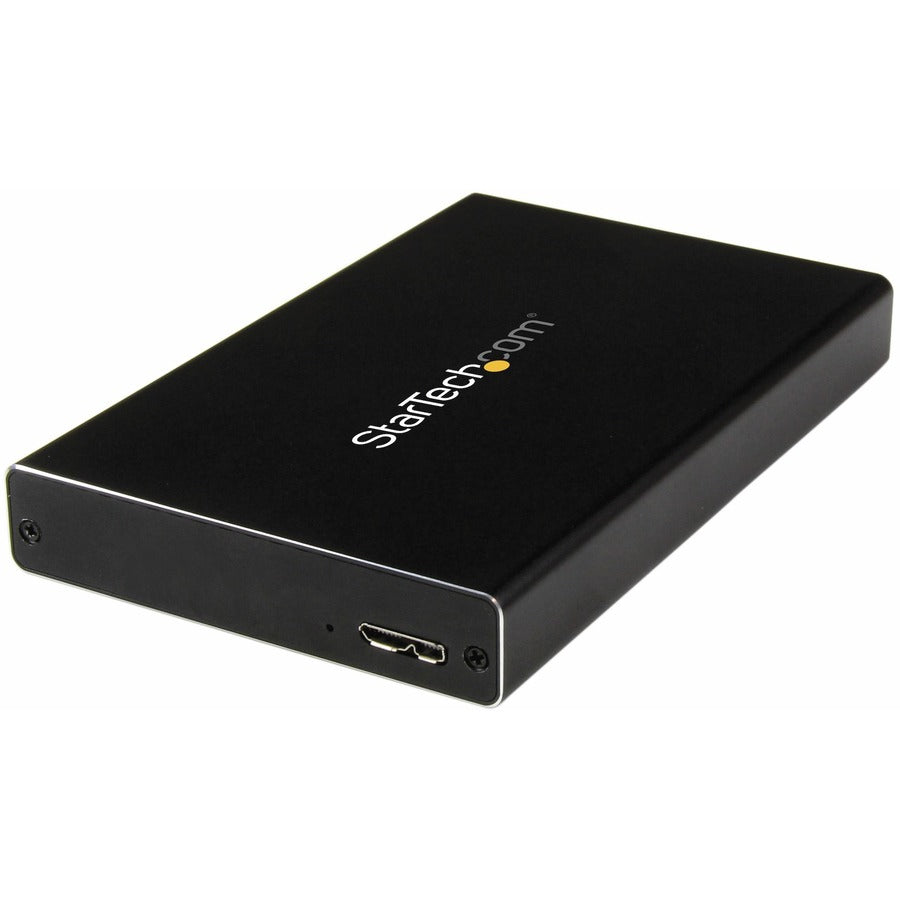 StarTech.com 2.5" IDE Hard Drive Enclosure â€" Supports UASP â€" Aluminum â€" IDE and SATA â€" USB 3.0 HDD Enclosure â€" External Drive UNI251BMU33