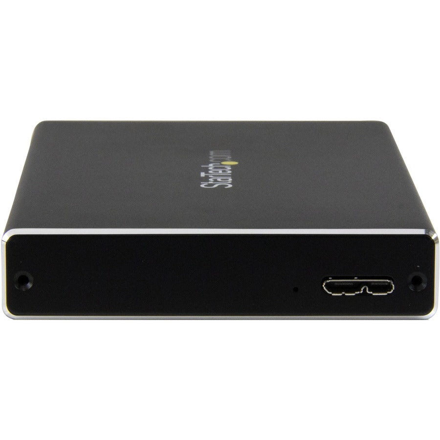 StarTech.com 2.5" IDE Hard Drive Enclosure â€" Supports UASP â€" Aluminum â€" IDE and SATA â€" USB 3.0 HDD Enclosure â€" External Drive UNI251BMU33