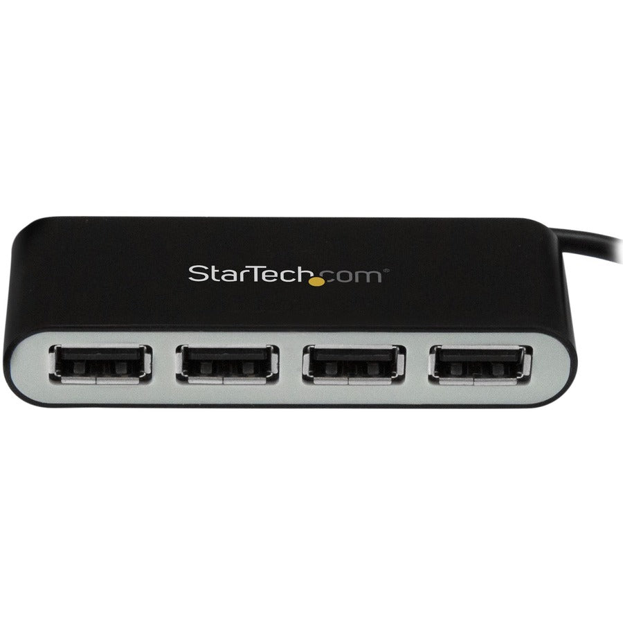 StarTech.com 4 Port USB Hub â€" 4 x USB 2.0 port â€" Bus Powered â€" USB Adapter â€" USB Splitter â€" Multi Port USB Hub â€" USB 2.0 Hub ST4200MINI2