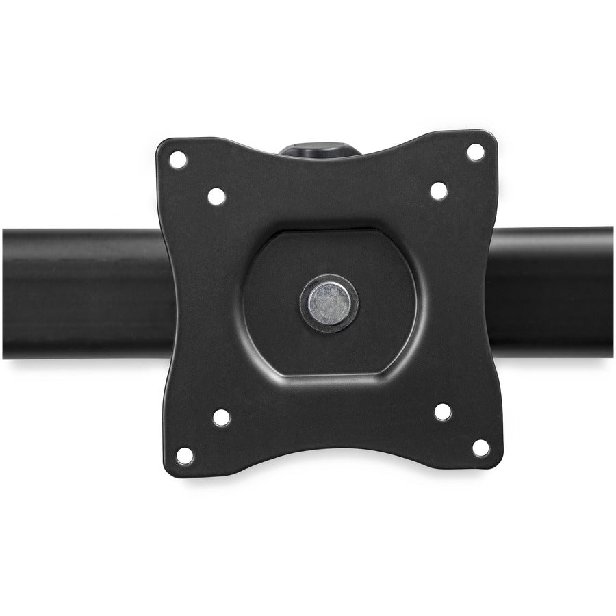 StarTech.com Triple Monitor Stand, Crossbar, Steel & Aluminum, For VESA Mount Monitors up to 27"(17.6lb/8kg), Monitor Stand, 3 Monitor Arm ARMBARTRIO2