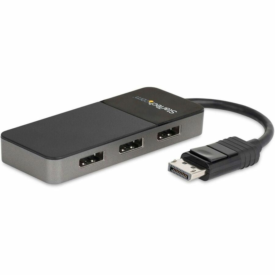 StarTech.com 3-Port DisplayPort 1.4 Splitter, DisplayPort to 3x DP Multi-Monitor Adapter, Triple 4K Computer MST Hub, Windows Only MST14DP123DP