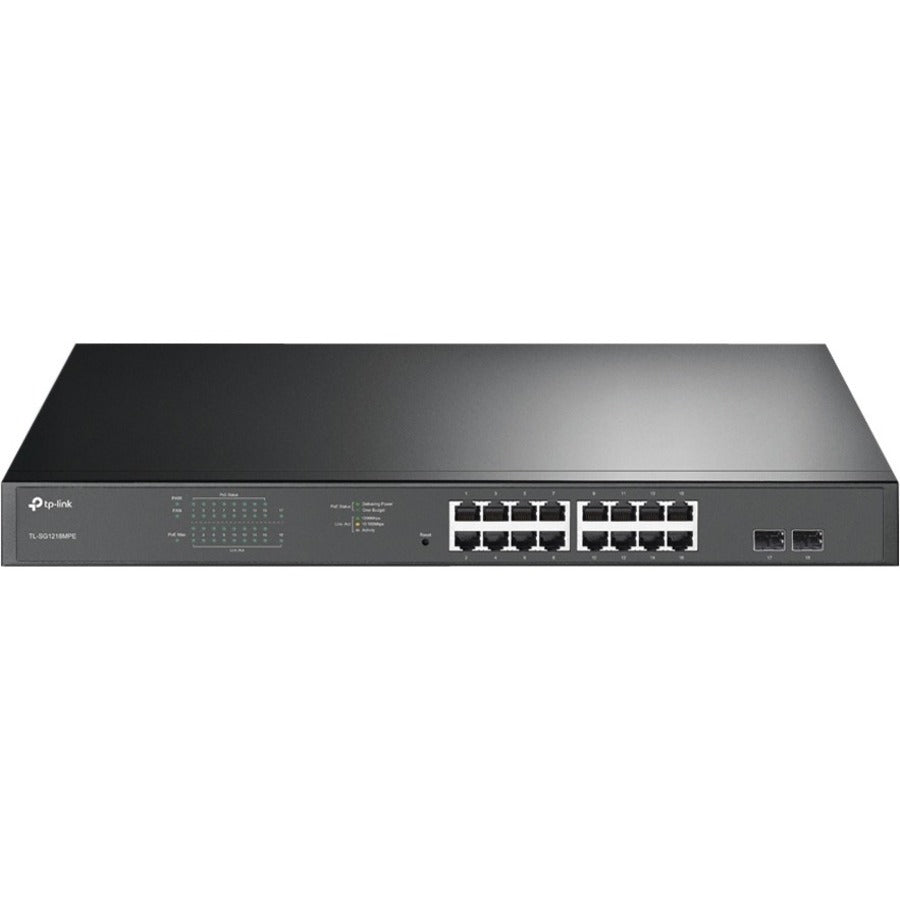 TP-Link TL-SG1218MPE - JetStream 16-Port Gigabit Easy Smart PoE/PoE+ Switch TL-SG1218MPE