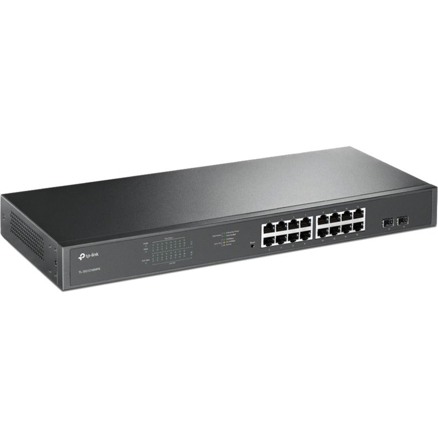 TP-Link TL-SG1218MPE - JetStream 16-Port Gigabit Easy Smart PoE/PoE+ Switch TL-SG1218MPE
