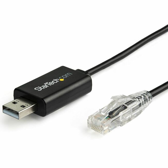 StarTech.com 6 ft / 1.8 m Cisco USB Console Cable - USB to RJ45 Rollover Cable - Transfer rates up to 460Kbps - M/M - Windows®, Mac and Linux® Compatible ICUSBROLLOVR