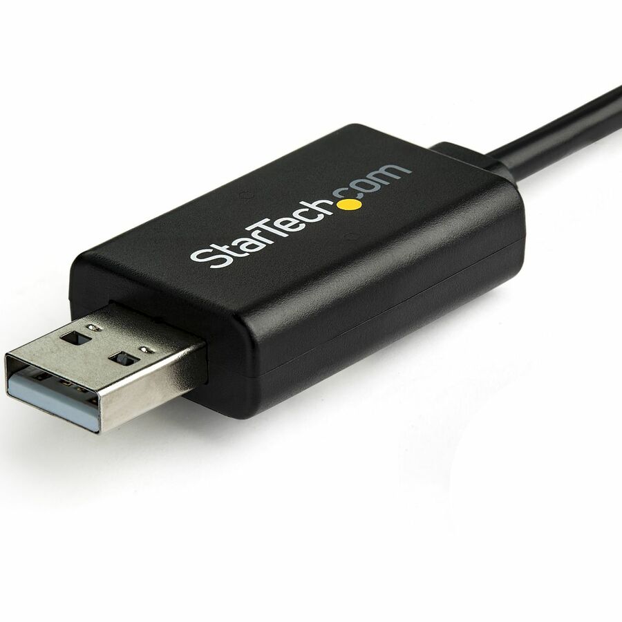 StarTech.com 6 ft / 1.8 m Cisco USB Console Cable - USB to RJ45 Rollover Cable - Transfer rates up to 460Kbps - M/M - Windows®, Mac and Linux® Compatible ICUSBROLLOVR