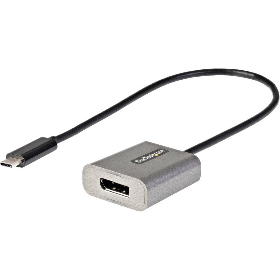 USB C to DisplayPort Adapter, 8K/4K 60Hz USB-C to DisplayPort 1.4 Adapter, DSC, USB Type-C to DP Video Converter, w/12" Cable CDP2DPEC