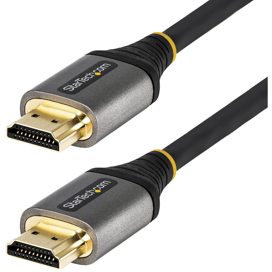 StarTech.com 13ft (4m) Premium Certified HDMI 2.0 Cable, High Speed Ultra HD 4K 60Hz HDMI Cable w/ Ethernet, HDR10, UHD HDMI Monitor Cord HDMMV4M