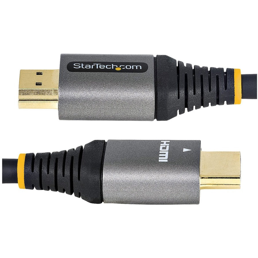 StarTech.com 13ft (4m) Premium Certified HDMI 2.0 Cable, High Speed Ultra HD 4K 60Hz HDMI Cable w/ Ethernet, HDR10, UHD HDMI Monitor Cord HDMMV4M