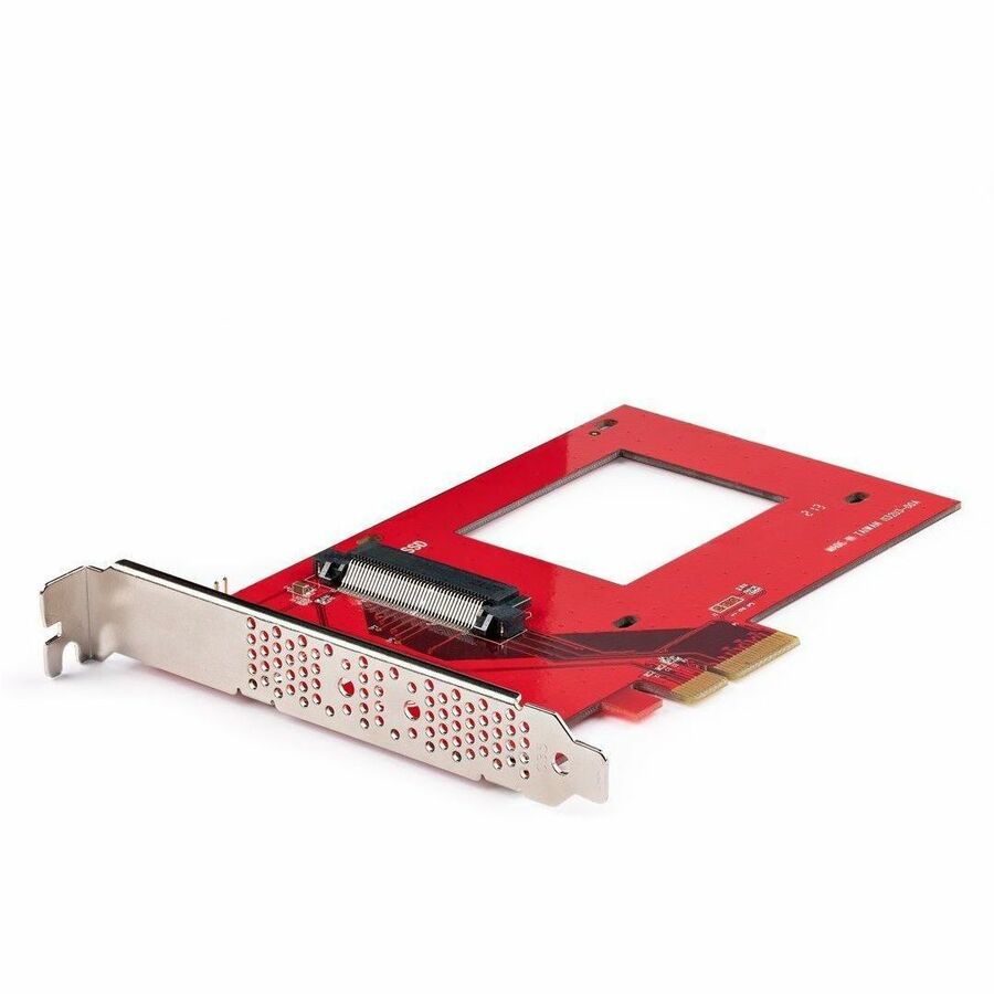 StarTech.com U.3 to PCIe Adapter Card, PCIe 4.0 x4 Adapter For 2.5" U.3 NVMe SSDs, SFF-TA-1001 PCI Express Add-in Card, TAA Compliant\n PEX4SFF8639U3