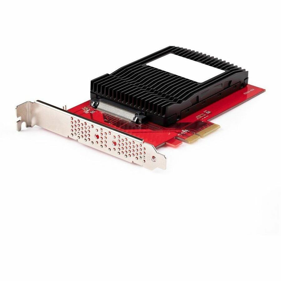StarTech.com U.3 to PCIe Adapter Card, PCIe 4.0 x4 Adapter For 2.5" U.3 NVMe SSDs, SFF-TA-1001 PCI Express Add-in Card, TAA Compliant\n PEX4SFF8639U3