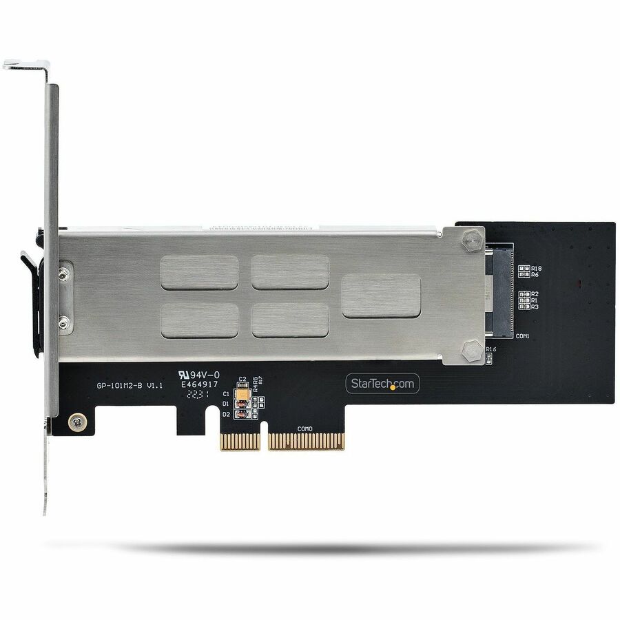 StarTech.com M.2 NVMe SSD to PCIe x4 Removable Mobile Rack for PCI Express Expansion Slot, Tool-less Installation, PCIe Hot-Swap Drive Bay M2-REMOVABLE-PCIE-N1