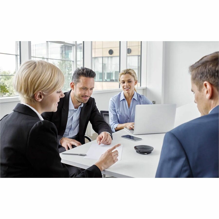 Jabra Speak 510 MS Wired/Wireless Bluetooth Speakerphone - Black 7510-109