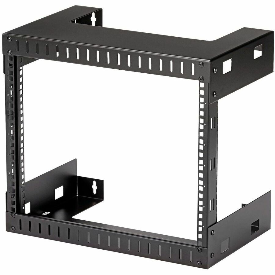 StarTech.com 2-Post 8U Heavy-Duty Wall-Mount Network Rack, 19" Open Frame Server Rack for Computer Equipment, Wall Mount Data Rack~ RK812WALLO