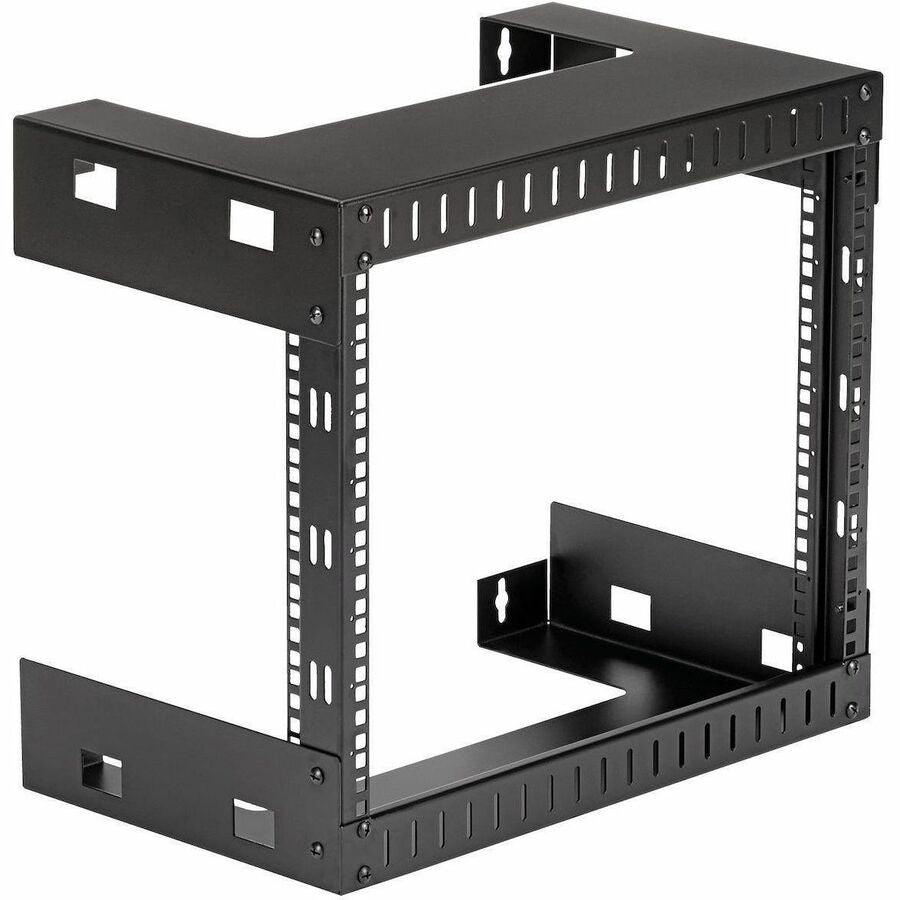 StarTech.com 2-Post 8U Heavy-Duty Wall-Mount Network Rack, 19" Open Frame Server Rack for Computer Equipment, Wall Mount Data Rack~ RK812WALLO