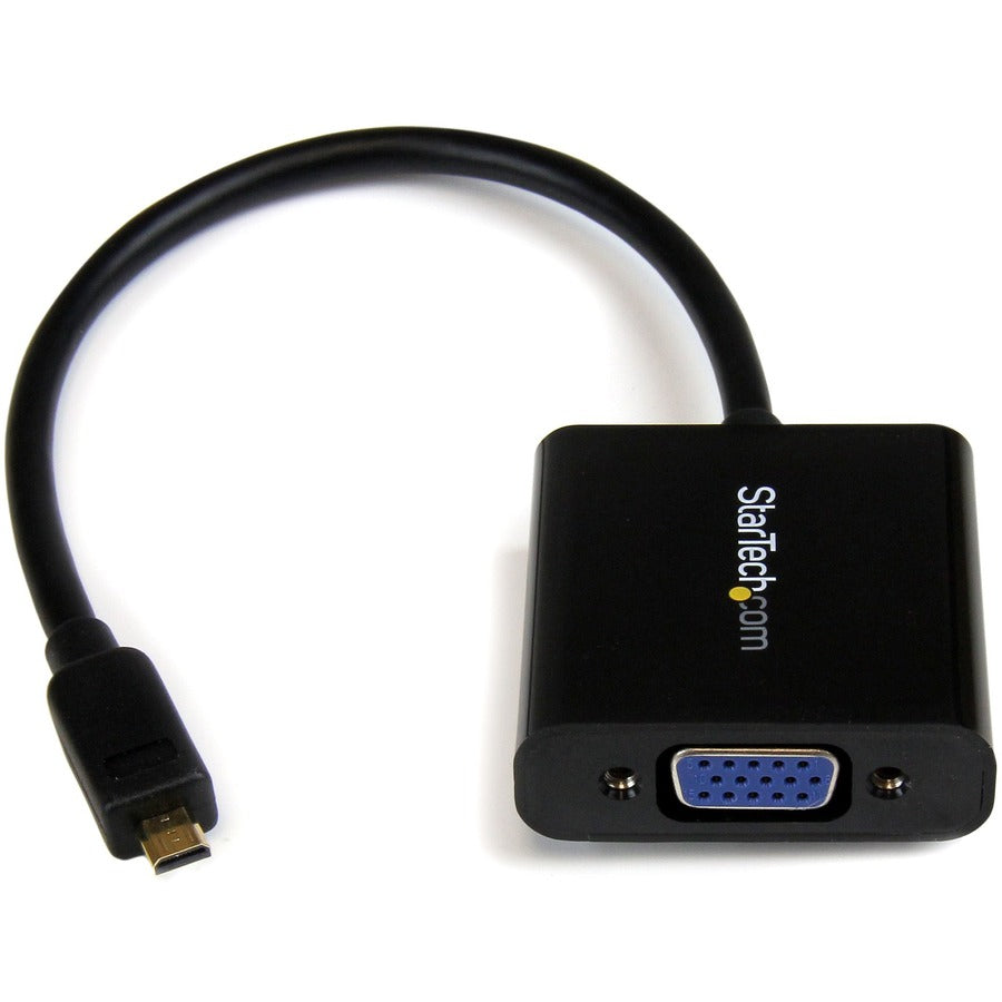 StarTech.com Micro HDMI�® to VGA Adapter Converter for Smartphones / Ultrabook / Tablet - 1920x1080 MCHD2VGAE2