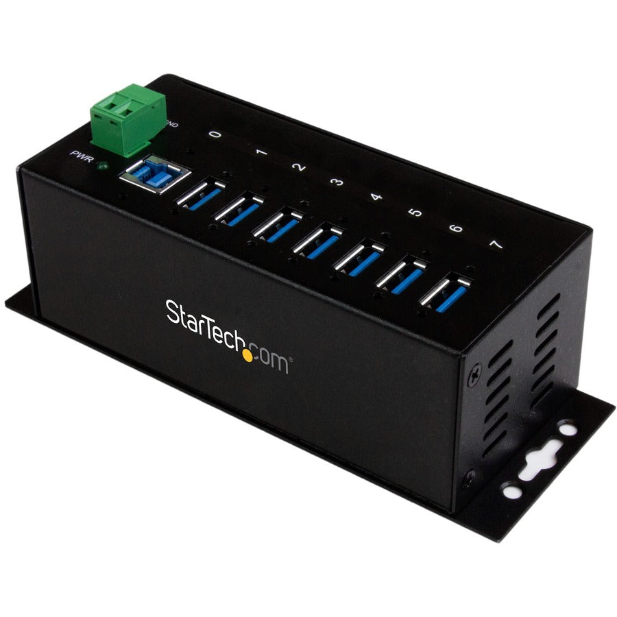 StarTech.com 7 Port Industrial USB 3.0 Hub with ESD - 5Gbps ST7300USBME