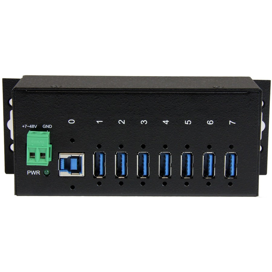 StarTech.com 7 Port Industrial USB 3.0 Hub with ESD - 5Gbps ST7300USBME