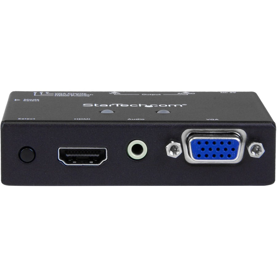 StarTech.com 2x1 VGA + HDMI to VGA Converter Switch w/ Priority Switching â€" 1080p VS221HD2VGA