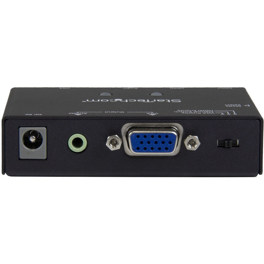 StarTech.com 2x1 VGA + HDMI to VGA Converter Switch w/ Priority Switching â€" 1080p VS221HD2VGA