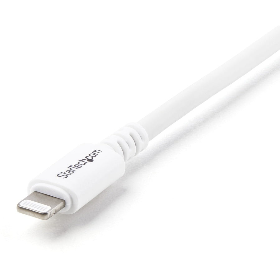 StarTech.com 3m (10ft) Long White Apple�® 8-pin Lightning Connector to USB Cable for iPhone / iPod / iPad USBLT3MW