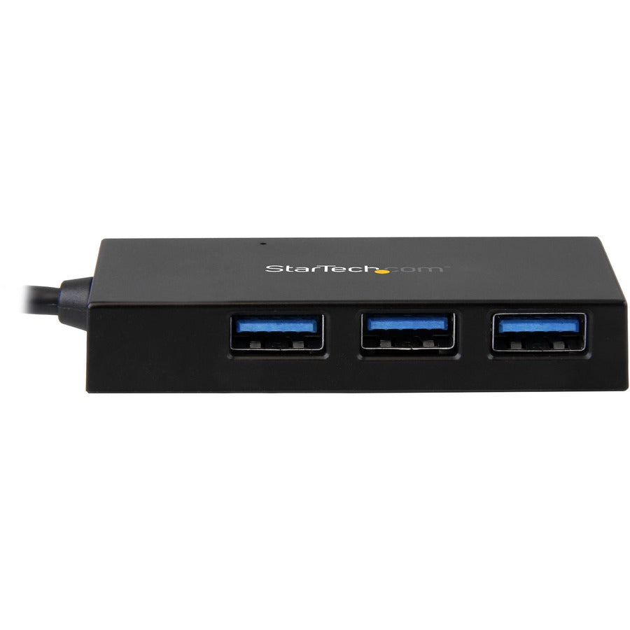 StarTech.com USB C Hub â€" 4 Port USB-C to USB-A (3x) and USB-C (1x) â€" Bus Powered USB Hub â€" USB Type C Hub â€" Port Expander HB30C3A1CFB
