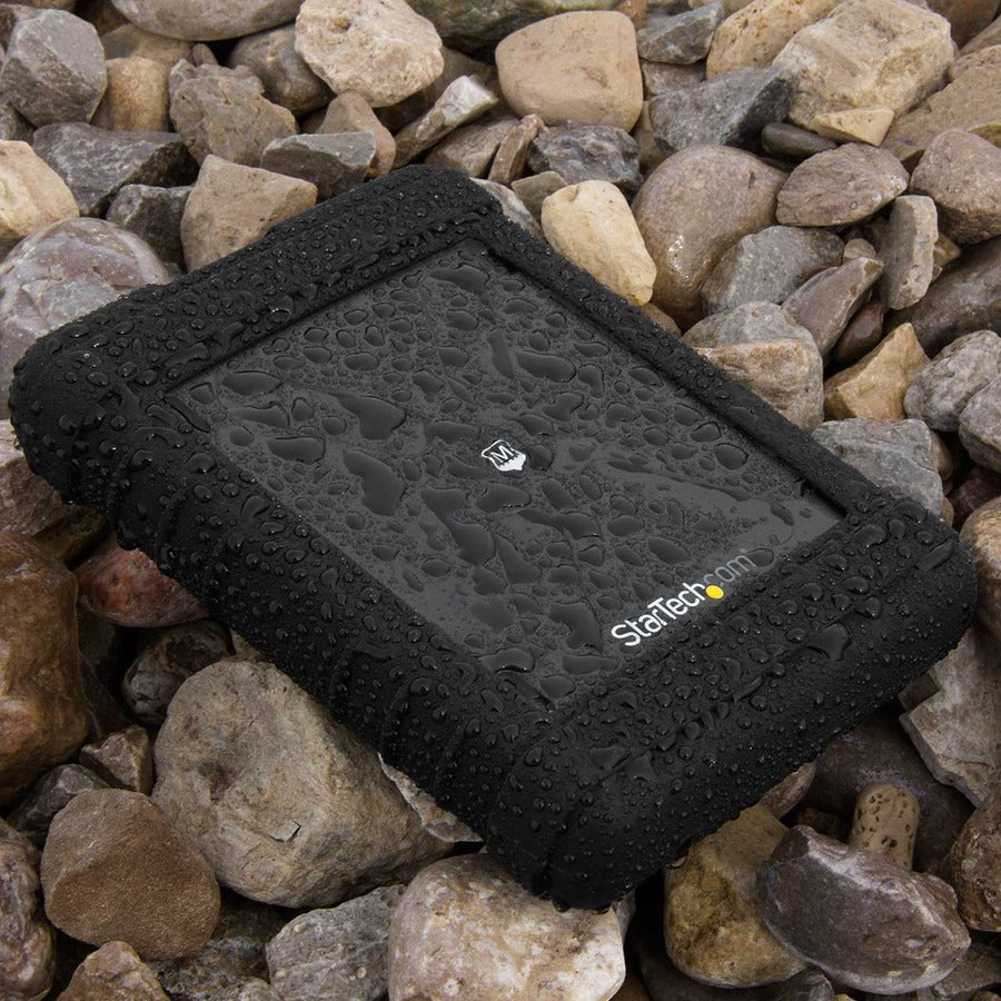StarTech.com 2.5" USB 3.0 Hard Drive Enclosure â€" Rugged â€" Supports UASP â€" Tool-Less â€" IP54 â€" SSD USB External HDD Enclsoure S251BRU33
