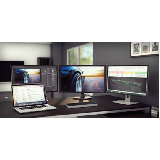 StarTech.com USB 3.0 Triple Monitor Docking Station - Compatible with Windows / macOS - Supports Three Displays - 2 x DisplayPort and HDMI or 4K Ultra HD on a Single Monitor - USB3DOCKH2DP USB3DOCKH2DP